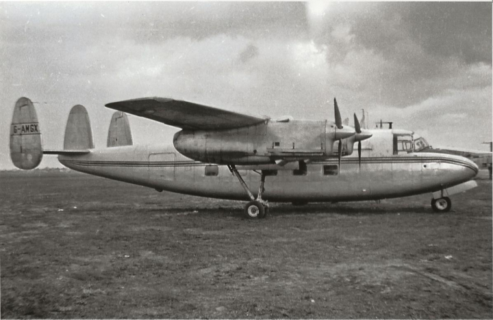 The aircraft prior to Balfour ownership