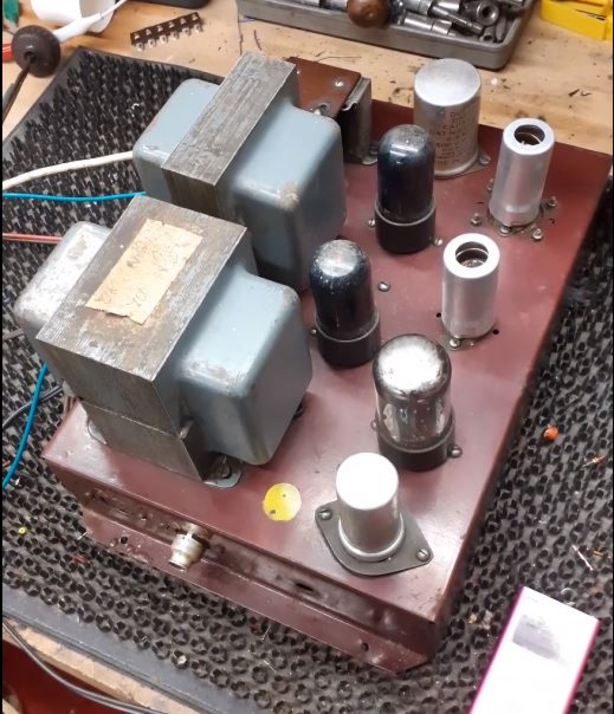 Rogers RD Junior amp found in an E80 1953 BAL-AMi Model E