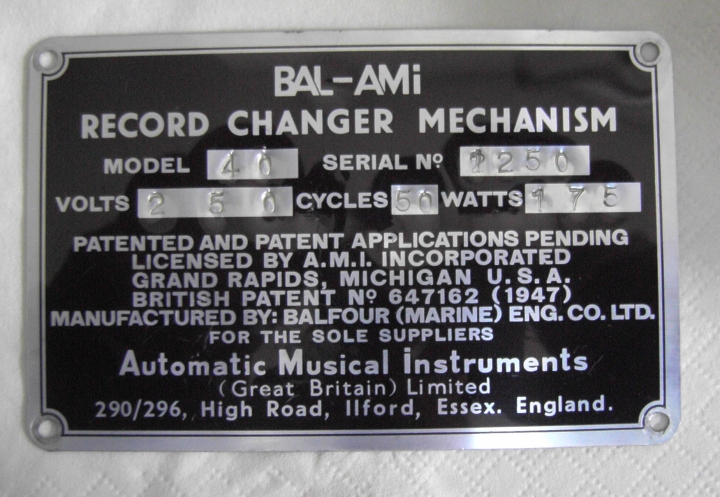 Junior 1956 BAL-AMi Junior
