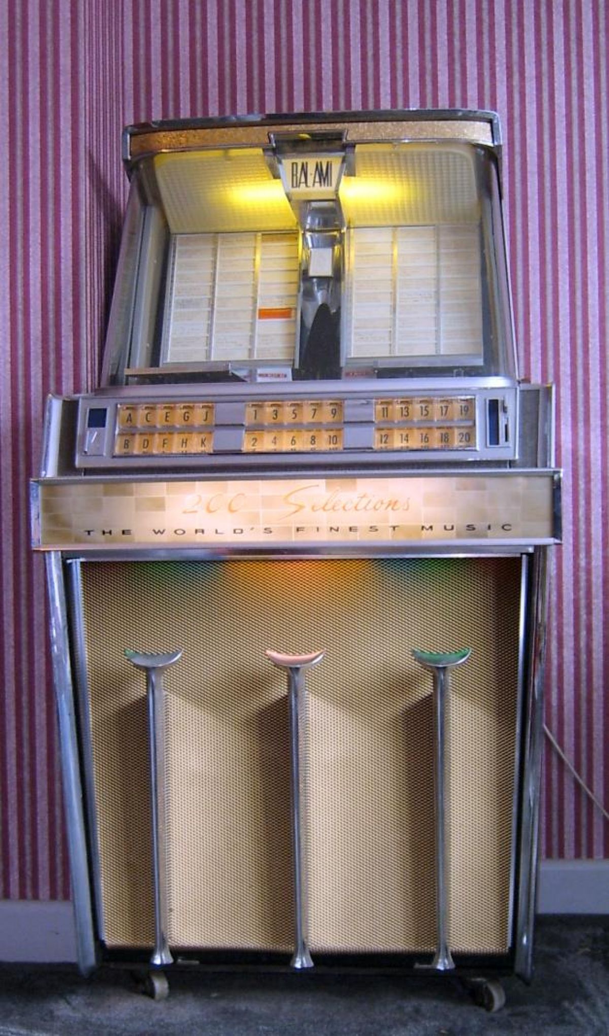 Model K 1960 BAL-AMi Model K