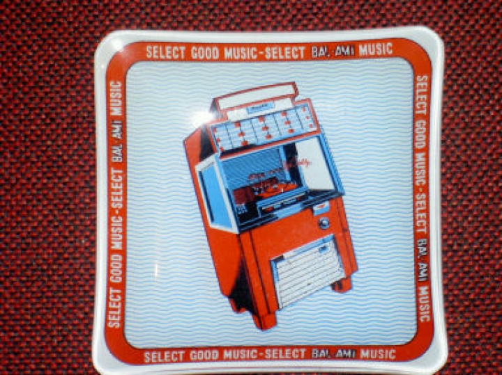 An ashtray used to promote the Model 
