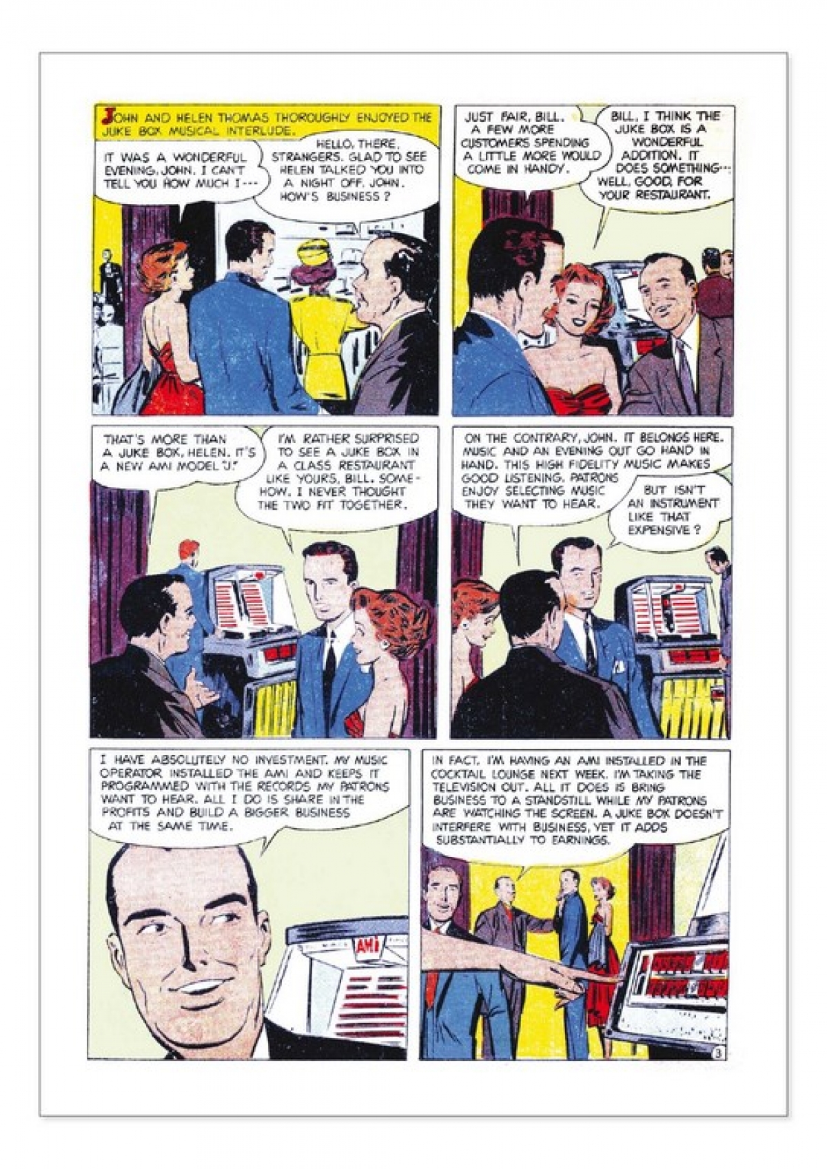 AMi marketing comic strip 