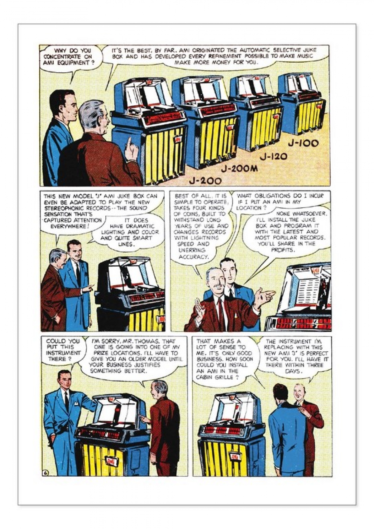 AMi marketing comic strip 