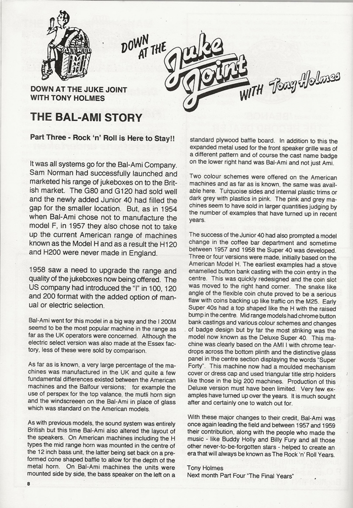 The BAL-AMi Story by Tony Holmes 