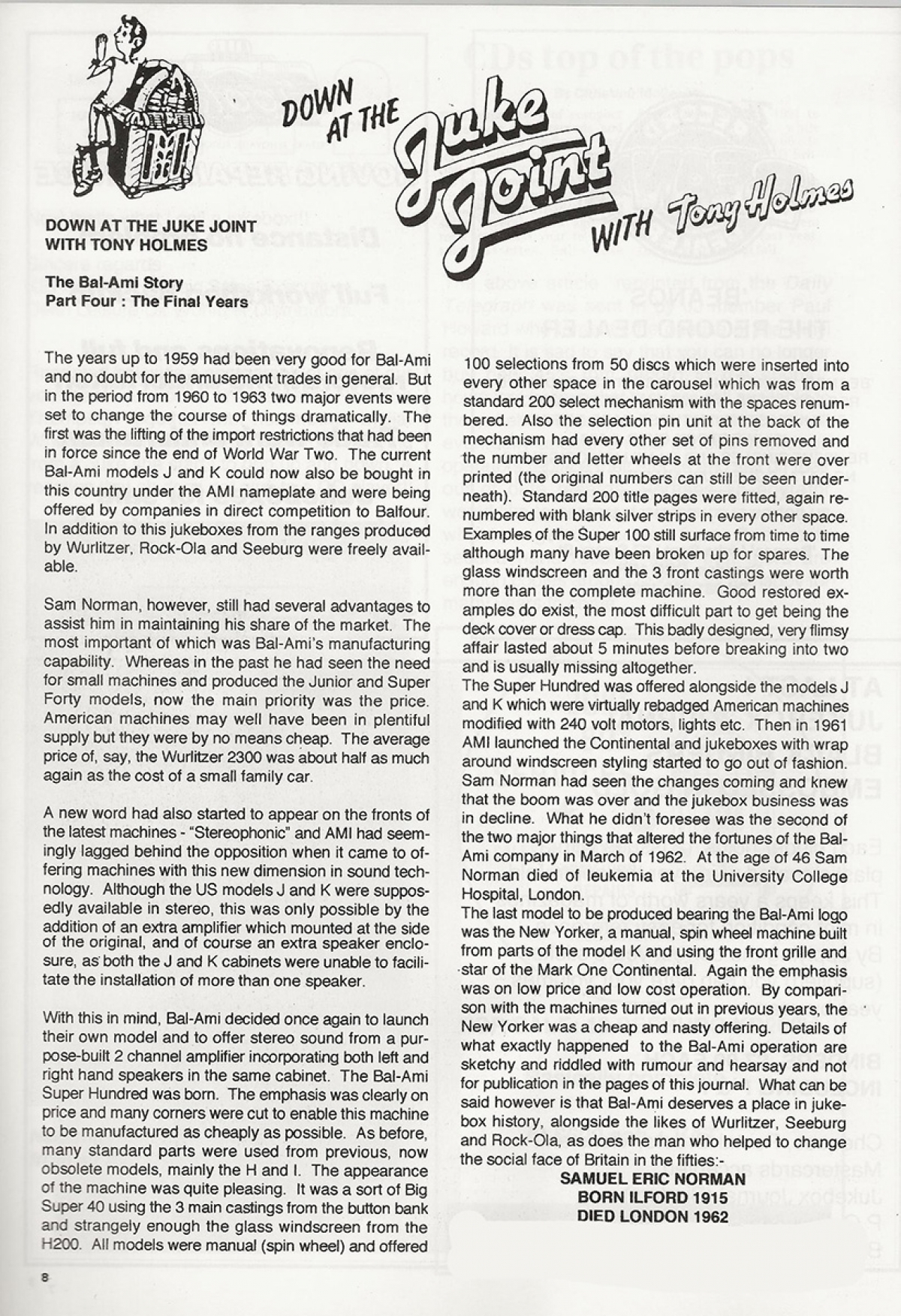 The BAL-AMi Story by Tony Holmes 