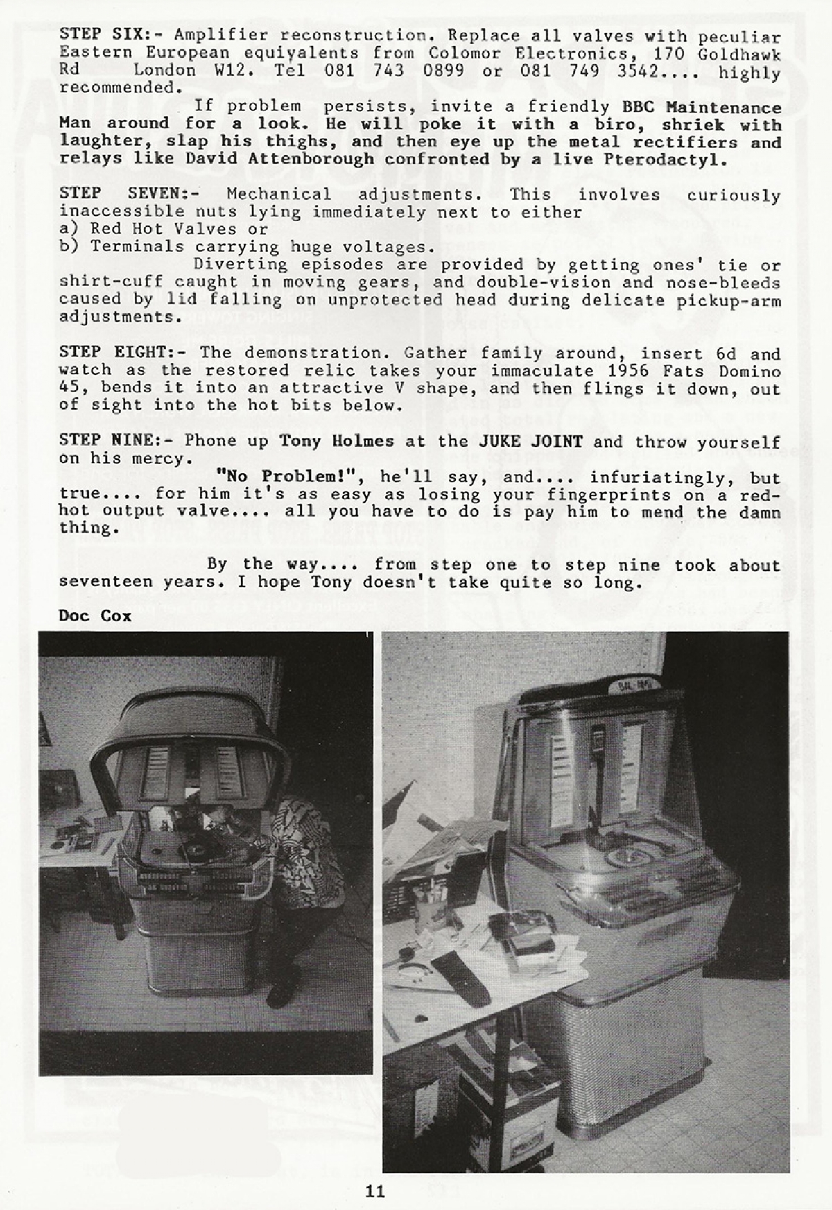 A Light Hearted Look at a Super 40 Restoration 